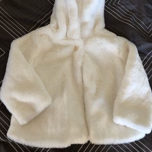 Baby Girl Hooded Coat
